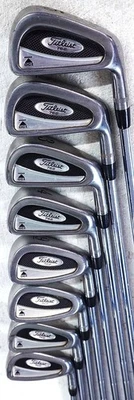 TITLEIST 762 DCI IRONS 3-PW DYNAMIC GOLD S300 STIFF STEEL GOOD USED - Image 1 of 4