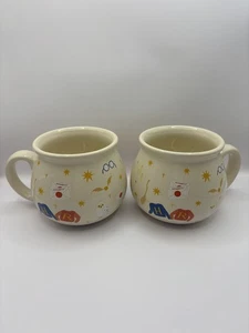 Harry Potter Kessel Tassen x2 - Hedwig, Hogwarts Buchstabe, Golden Snitch  - Bild 1 von 5