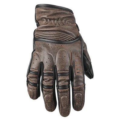 Rust and Redemption Leather Gloves Brown - Small Speed and Strength 878621 - Image 1 of 2