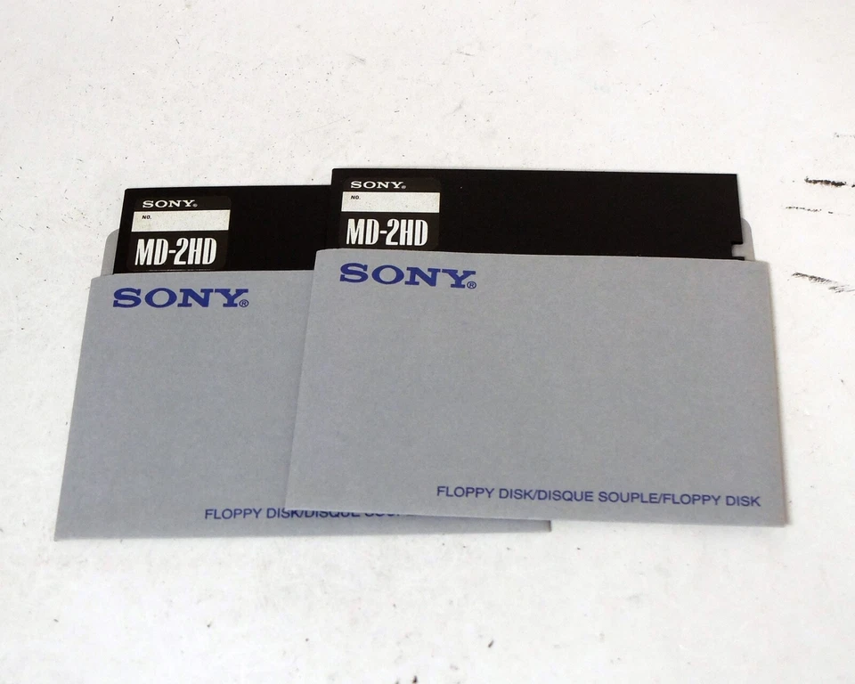 Tandy 5 1/4 Double Sided Diskettes Floppy Discs 10x Unformatted — 第 1/1 张图片