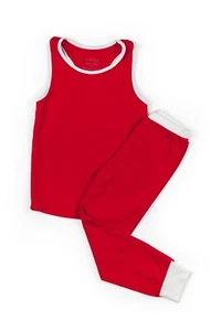 Wildling NWT 12 Well Dressed Wolf Simply Sweet Peppermint Pajamas Set LA1-213 - Picture 1 of 3