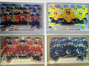 2022-23 Upper Deck Defense Mechanism  / Gold  Hockey Card Pick From List !! - Picture 1 of 38