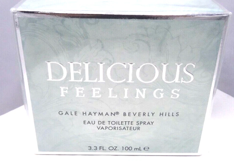 DELICIOUS FEELINGS BY GALE HAYMAN-BEVERLY HILLS EDT SPRAY-3.3 OZ NEW BOXED - Image 1 of 1
