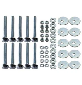 1955-59 Bed to Frame Bolt Kit - Zinc - Longbed for Chevy, GMC Truck - Picture 1 of 1
