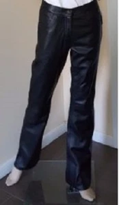 LEDERHOSE HOSE LEDER WEICHES LAMMNAPPA VON SIGNORA Dunkelbraun Gr. 46 NEU - Bild 1 von 1