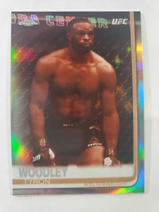 2019 Topps UFC Chrome Tyron Woodley Sepia Refractor - Picture 1 of 2
