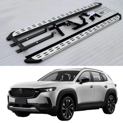Running Board Side Steps Pedals Nerf Bar Fits for Mazda CX-50 CX50 2023 2024 - Image 1 of 4