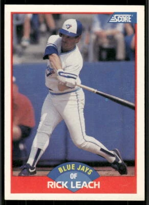 1989 Score #540 Rick Leach - Image 1 of 2