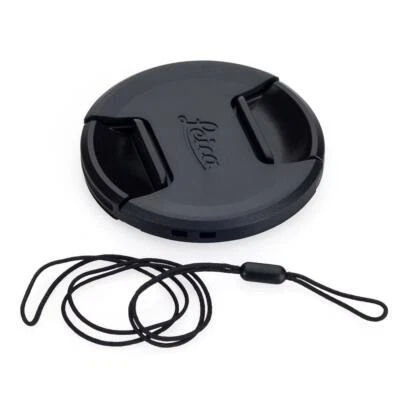Genuine Leica V-LUX (Typ 114) Replacement Lens Cap Black #423-114.001-018 - Image 1 of 3