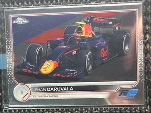 2022 Topps Formula 1 Chrome Base 130 Jehan Daruvala F2 Prema Racing - Picture 1 of 2