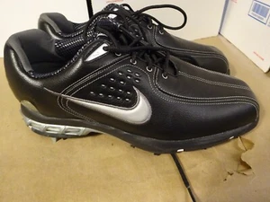 Scarpe da golf Nike Air Zoom Elite nere da uomo taglia 8,5 - nuove 317478-001 - Foto 1 di 16