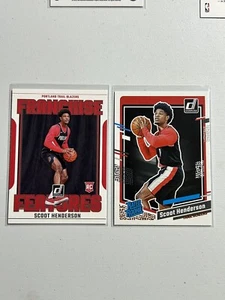 Scoot Henderson Rookie Lot Rated Rookie Franchise Features - Picture 1 of 3