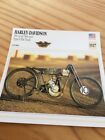 Harley Davidson 350 Cu IN Type S Flat Track 1917 Card Collection Moto Atlas USA