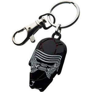Star Wars: The Rise Of Skywalker Kylo Ren Crack Skull Red Black Enamel Keychain - Picture 1 of 11