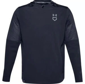 Chaqueta Under Armour Cage con Capucha AZUL MARINO MEDIANOCHE Pequeña - Imagen 1 de 7