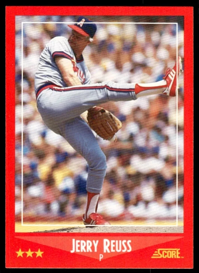 Pitcher Jerry Reuss 1988 puntaje #270 California Angels envío gratuito Foto 1 de 1