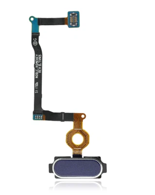 Home Button With Flex Cable Compatible For Samsung Galaxy Note5 (Black Sapphire) - Image 1 of 4