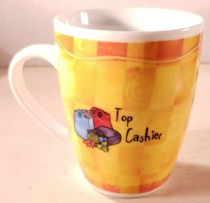 Taza de café de cerámica Top Cashier. Ocupación de historia y heráldica - Imagen 1 de 7