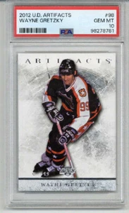 2012 UPPER DECK ARTIFACTS #98 WAYNE GRETZKY CARD ALL STAR PSA 10 LOW POP RARE - Picture 1 of 2