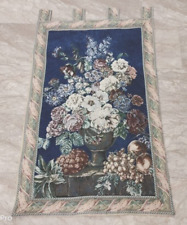 Vintage French Flower Tapestry Wall Hanging Medieval Goblin Tapestry 107 x 68 CM