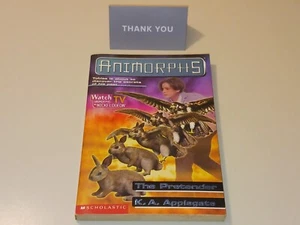 The Pretender #23 ANIMORPHS (K.A. Applegate, 1998) Paperback Book Scholastic VGC - Picture 1 of 16