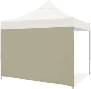 Beige Gazebo Side Panel 3X3M Windproof Privacy Sunshade Quality - Picture 1 of 2