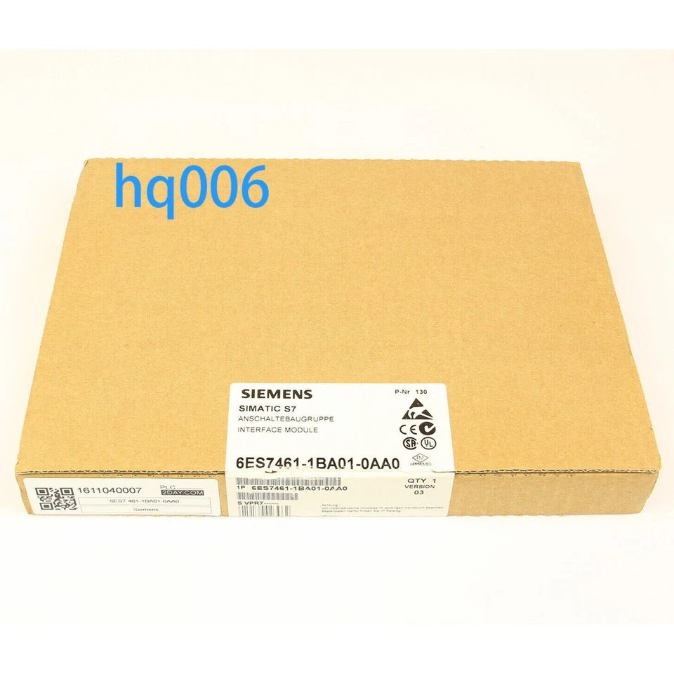 1PC Siemens S7-400 6ES7461-1BA01-0AA0 6ES7 461-1BA01-0AA0 New Module With Box - Image 1 of 1