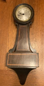 Vtg Seth Thomas Banjo Clock - Windup - Works But Needs a Cleaning & a Crystal - Picture 1 of 24