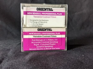 Oriental Seagull Professional Plus Vintage Variable Contrast Filters Set  - Picture 1 of 5