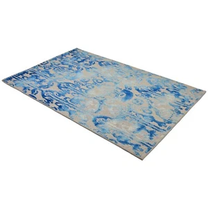Indian Hand Tufted Modern Living Area Rug Beautiful Wool 5' x 8'ft Rugs & Carpet - Picture 1 of 5