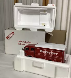 DANBURY MINT 1955 BUDWEISER DELIVERY TRUCK DIECAST 1/24 SCALE Mint In Box - Picture 1 of 10