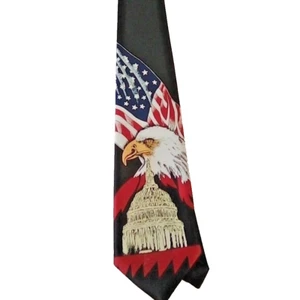 Rene Chagal Necktie Patriotic 58x3.75 - Picture 1 of 4