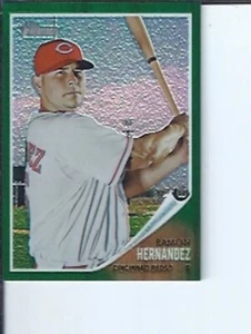 Ramon Hernandez 2011 Topps Heritage  Green Chrome Refractor - Picture 1 of 1