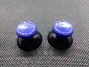 NEW Microsoft Xbox One S 1537 1697 1708 BLACK & BLUE Joysticks Thumbsticks 2626 - Picture 1 of 5