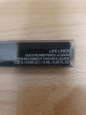 Huda Beauty Life Liner Duo Pencil & Liquid Eyeliner Very Vanta (Extreme Black) - Image 1 of 3