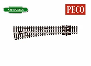 BNIB N Gauge PECO SL-U396F L/H Point Medium Radius Turnout - Code 55 UNIFROG - Picture 1 of 2