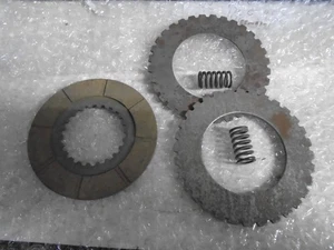FUJI • NOS Clutch Plates Set Indian ME BE80F F500K Rupp RMT Chaparral ST 80 100 - Picture 1 of 1