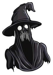 “Reaper” Halloween Lote de 6 Pegatinas Vinilo 3x2” para Skateboard Laptop.. - Imagen 1 de 1