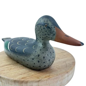 vintage mallard hen duck decoy signed on the bottom Ray Schalk nice - Picture 1 of 10