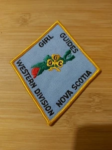 Canadian Girl Guides Western Division Nova Scotia Blanket Badge  - Bild 1 von 1