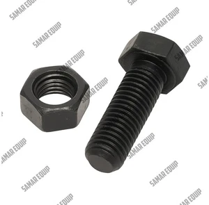 JCB PARTS - SIDE CUTTER BOLT & NUT, SET OF 4PCS (PART NO- 990/14900) - Picture 1 of 2