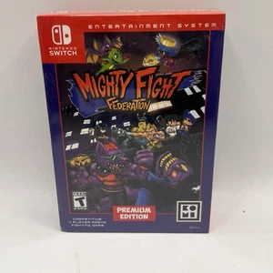 Nintendo Switch Mighty Fight Federation Sealed Retro Premium Edition NEU - Bild 1 von 6