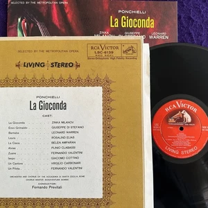 1S ~ PONCHIELLI LA La Gioconda PREVITALI / RCA 4LP Bex Set LSC 6139 Stereo EX+ - Picture 1 of 14
