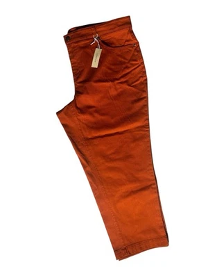 Jones New York Sport Mujer Pantalones Elásticos Naranja Terracota Talla 18 W Tobillo Foto 1 de 4