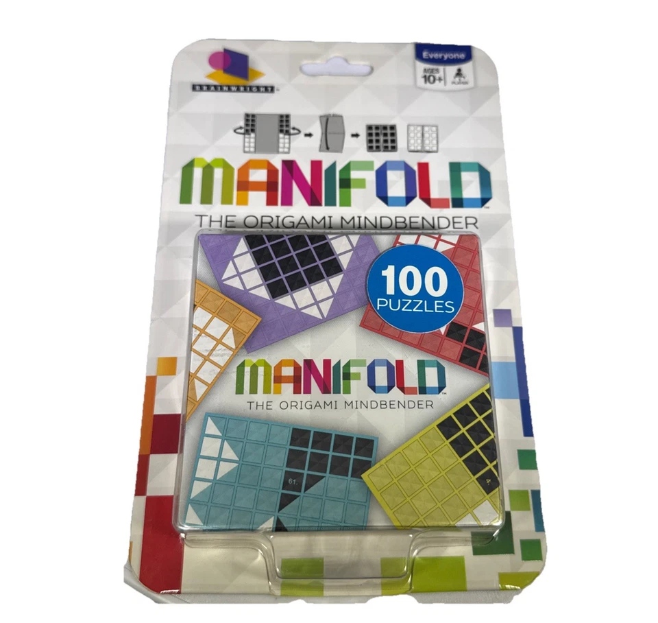 Brainwright Manifold The Origami Mindbender 100 Paper Folding Puzzles Ages 10
