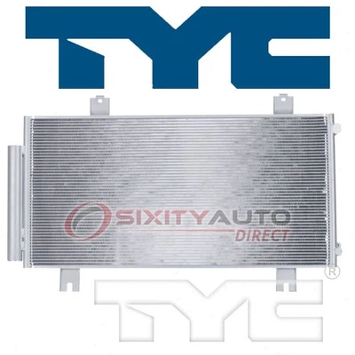 TYC AC Condenser for 2015-2016 Honda Fit AC Air Conditioning Heating lm - Image 1 of 4