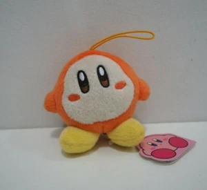 Kirby Dream Land Waddle Dee Strap Mascot 3" Sk Japan Plush TAG Toy Doll  - Picture 1 of 6