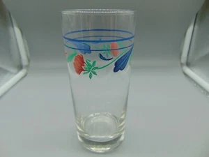 Lenox Poppies on Blue Iced Tea Glasses 6.25 in. - Picture 1 of 1