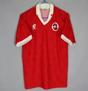 SWITZERLAND NATIONAL TEAM 1994/1996 HOME FOOTBALL SHIRT JERSEY MAGLIA VINTAGE XS - Picture 1 of 5