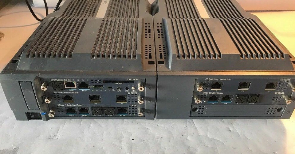1x  NEC UNIVERGE SV8100 Phone System Server  (CHS2U E) W/ INTERFACE CARDS - Image 1 of 4